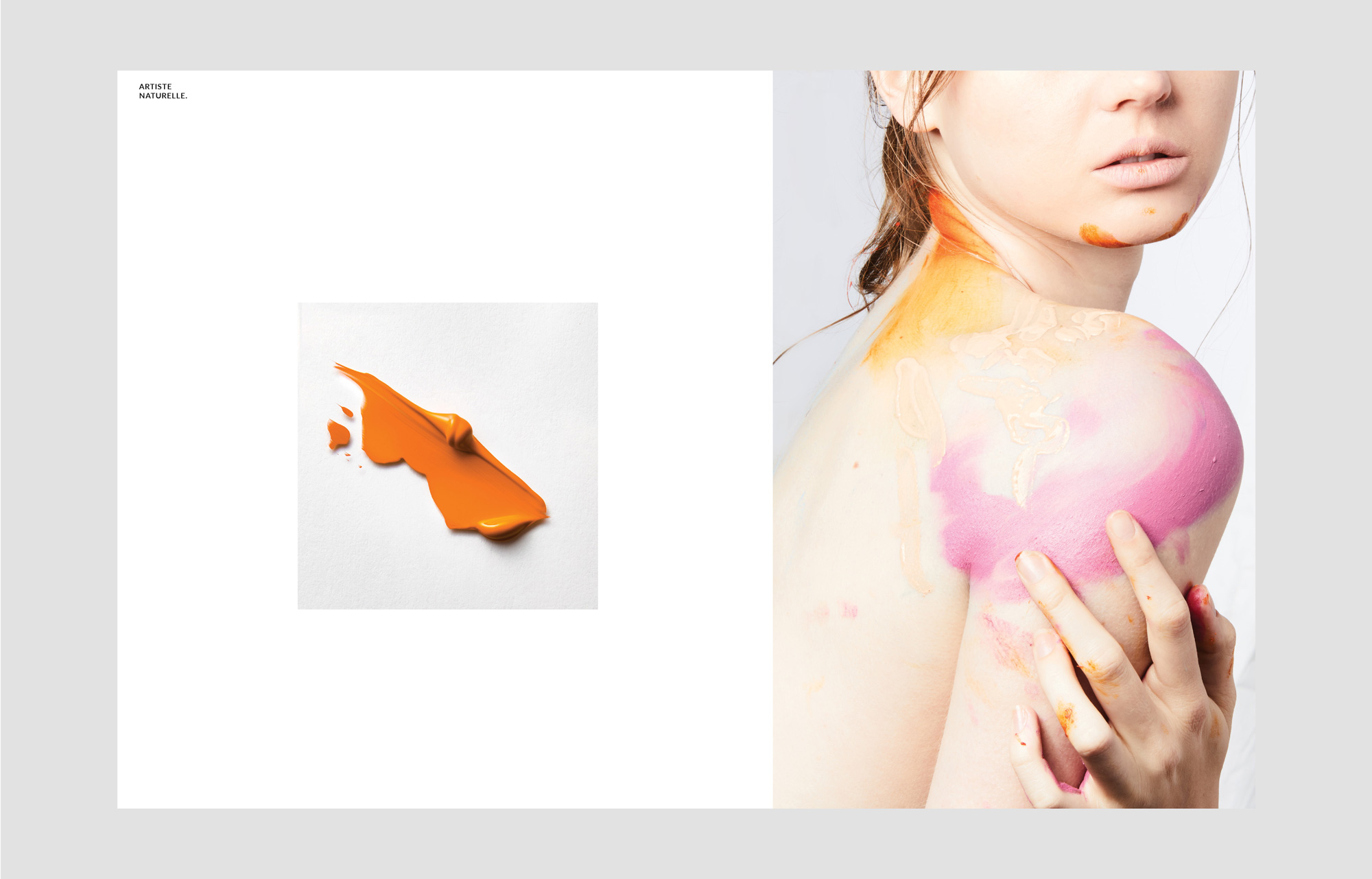 Printemps-Orange-Paint-Shoulder-Pose